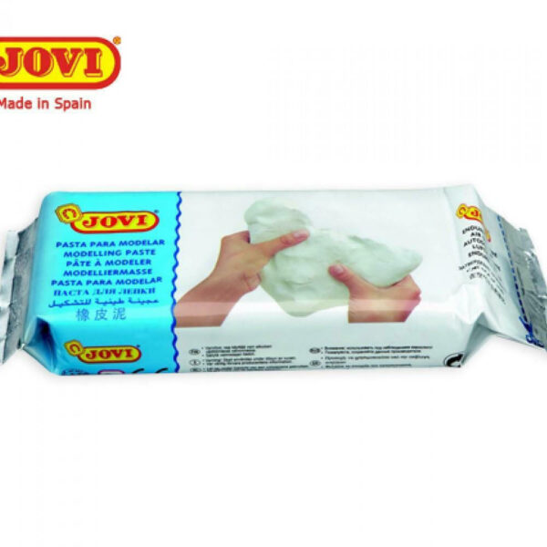 Jovi Air Dry Modelling Clay Bar Λευκός Πηλός 500gr 226.85