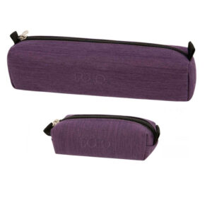 Polo Wallet Jean Κασετίνα Βαρελάκι με 1 Θήκη σε Μωβ χρώμα 937006 4702