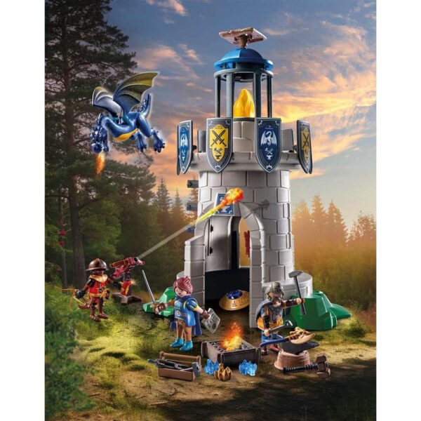 Playmobil Novelmore Πύργος Ιπποτών με δράκο και σιδηρουργό 71483 - Image 3