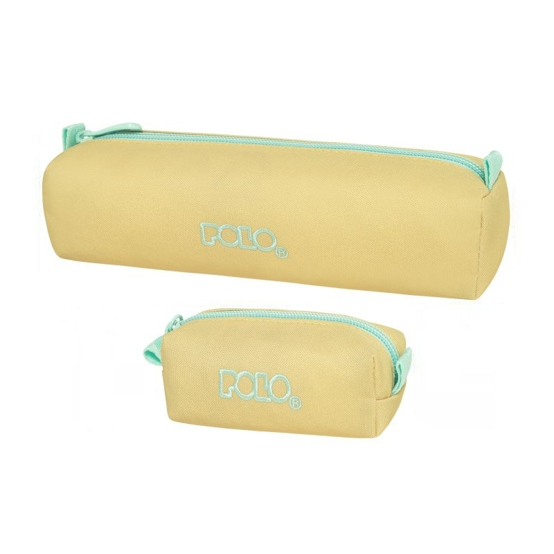 Polo Wallet Κασετίνα Βαρελάκι με 1 Θήκη Yellow & Mint 937006 7059