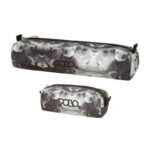 Polo Wallet Κασετίνα Βαρελάκι με 1 Θήκη Black & Grey 937006 8258