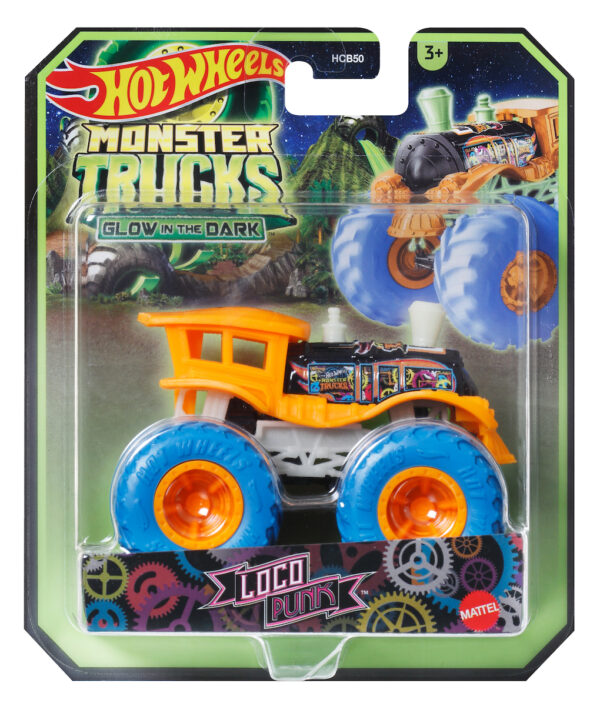 Mattel Hot Wheels Αυτοκινητάκι Monster Trucks Loco Punk HVH79