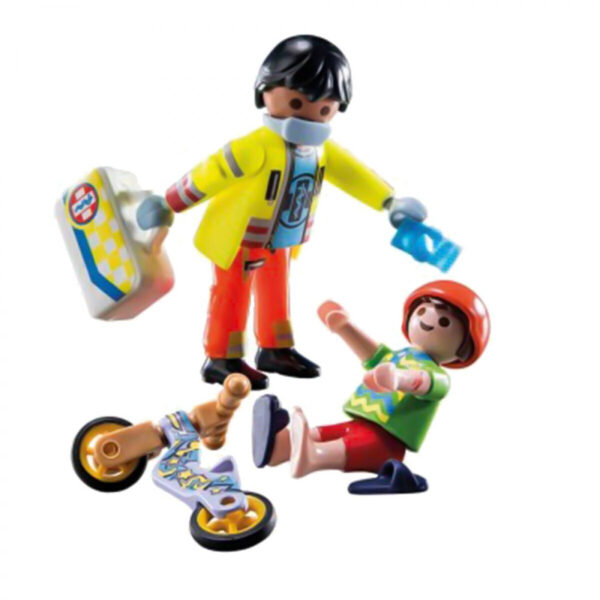 Playmobil City Life Διασώστης Και Παιδάκι 71245 - Image 3