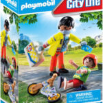 Playmobil City Life Διασώστης Και Παιδάκι 71245