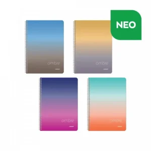 Logigraf Ombre Τετράδιο Σπιράλ Wirelock Α4/21Χ29 2θ 04822
