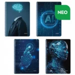 Logigraf Τεχνητη Νοημοσυνη (ΑΙ) Τετράδιο Σπιράλ με Wirelock A4/21Χ29 05822