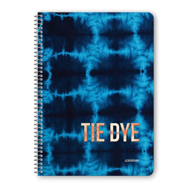 Logigraf Σπιράλ Τετράδια Ριγέ Α4 2 Θεμάτων Wirelock Tie Dye (Διάφορα Σχέδια/Χρώματα) 03322 - Image 4