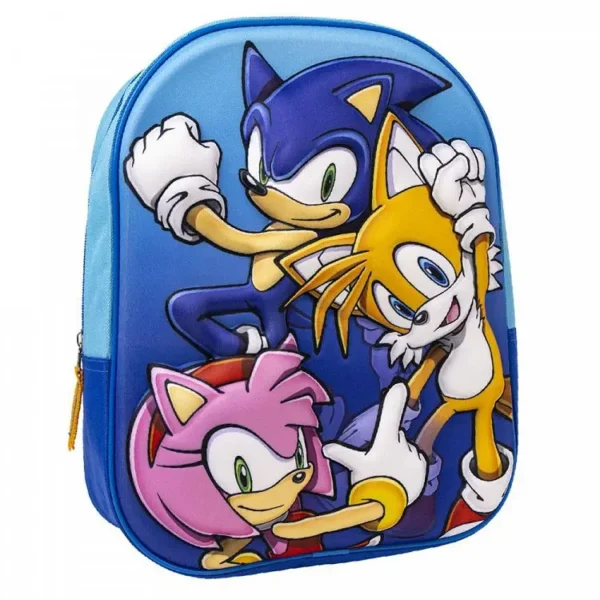 Logigraf Παιδική Τσάντα Πλάτης 3D SONIC THE HEDGEHOG 2100004683