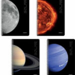 Logigraf Σπιράλ Τετράδια Ριγέ Β5 2 Θεμάτων SOLAR Πολύχρωμο 00312