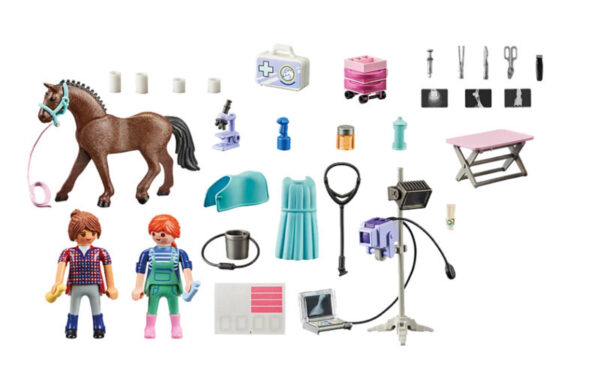 Playmobil Country Κτηνιατρείο Αλόγων 71241 - Image 3