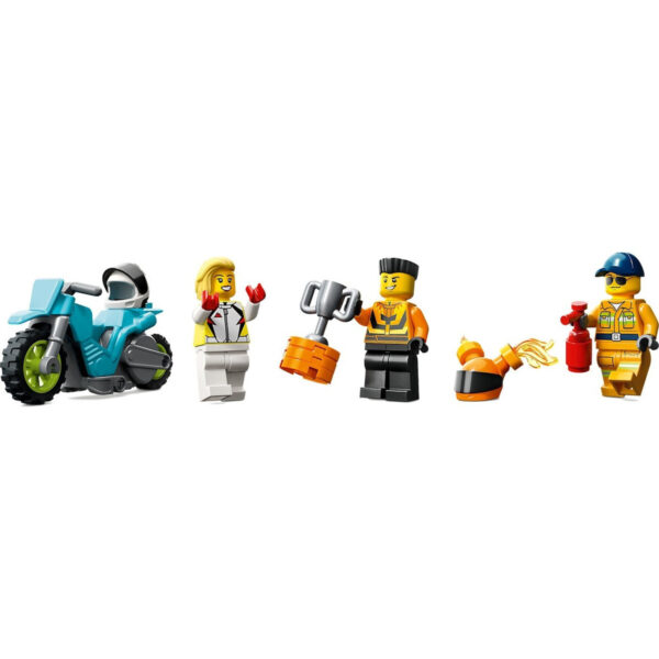 Lego City Stunt Truck & Ring of Fire Challenge 60357 - Image 2