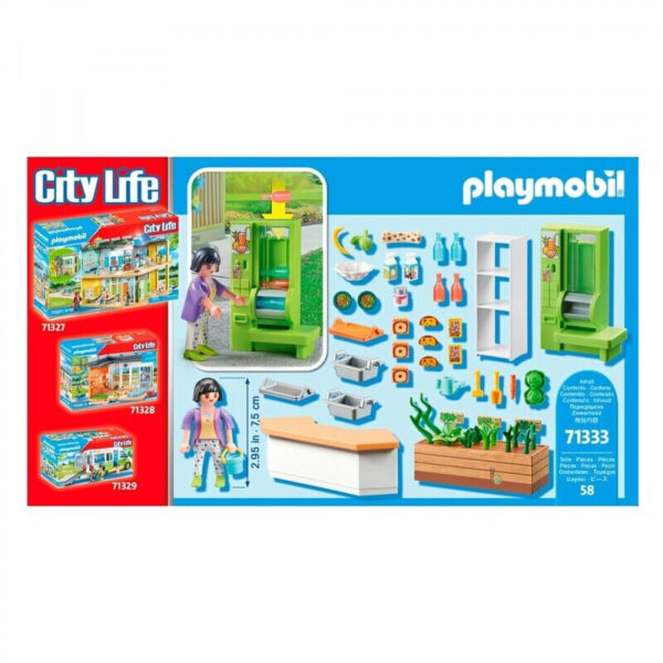Playmobil City Life Κυλικείο Σχολείου 71333 - Image 3