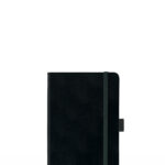 ΣΗΜΕΙΩΜΑΤΑΡΙΟ IVORY ΡΙΓΕ 9Χ14 PAROS ΜΑΥΡΟ Q21G2.120