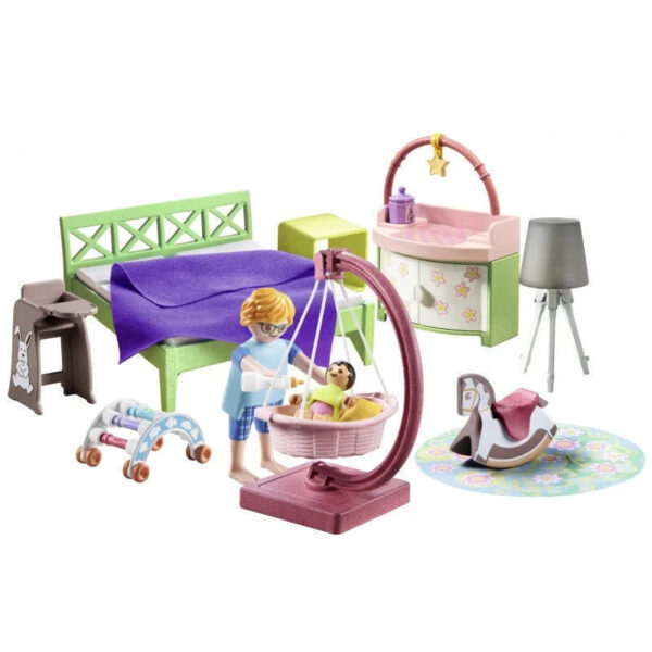 Playmobil MyLife Υπνοδωμάτιο Με Κούνια 71609 - Image 4
