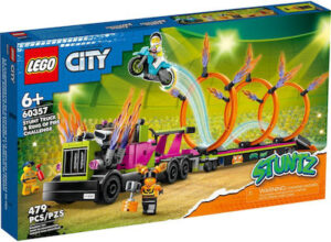 Lego City Stunt Truck & Ring of Fire Challenge 60357