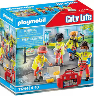 Playmobil City Life Ομάδα Διάσωσης για 4-10 ετών71244