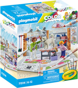 Playmobil Color Κομμωτήριο Σκύλων για 6-12 ετών71514