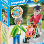 Playmobil MyLife Παππούς και Γιαγιά με Μωρό 71613