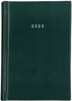 Next Basic Ημερήσια Ατζέντα 2025 Πράσινη 17x25εκ. 02049-05