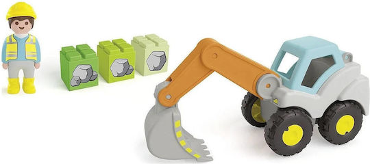 Playmobil Junior Φορτωτής Εκσκαφέας για 1-4 ετών 71684 - Image 3