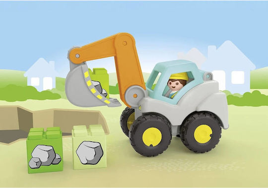 Playmobil Junior Φορτωτής Εκσκαφέας για 1-4 ετών 71684 - Image 4