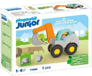 Playmobil Junior Φορτωτής Εκσκαφέας για 1-4 ετών 71684