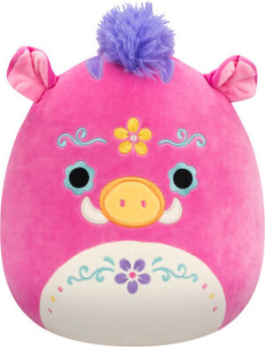 Squishmallows Λούτρινο Day Dead Horacio Pink Boar 19εκSQHW00941