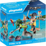 Playmobil Pirates Πειρατής με Βαλλίστρα για 4-10 ετών 71795