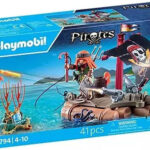 Playmobil Pirates Πειρατική Σχεδία Με Κανόνια για 4-10 ετών 71794