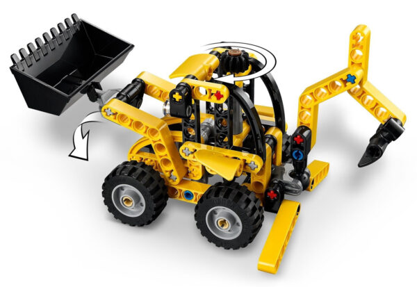 Lego Technic Backhoe Loader για 7+ Ετών 104τμχ 42197 - Image 4
