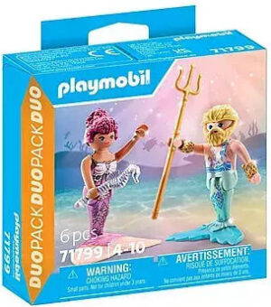 Playmobil Duo Pack Γοργόνα & Τρίτωνας για 4-10 ετών 71799