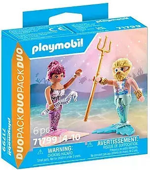 Playmobil Duo Pack Γοργόνα & Τρίτωνας για 4-10 ετών 71799