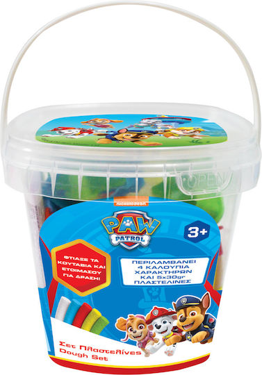 John Πλαστελίνη - Παιχνίδι Paw Patrol για 3+ Ετών, 5τμχ 03979PM