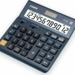 Casio Αριθμομηχανή Λογιστική 12 Ψηφίων σε Μαύρο Χρώμα DH-12ET