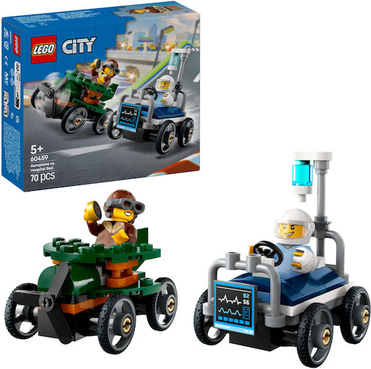 Lego City Airplane vs. Hospital Bed για 5+ Ετών 70τμχ 60459 - Image 4