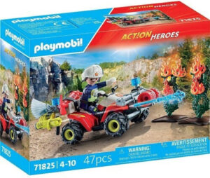 Playmobil Action Heroes Πυροσβέστης με Γουρούνα για 4-10 ετών 71825
