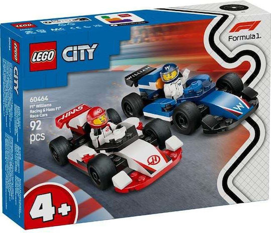 Lego City F1® Williams Racing & Haas F1® Race Cars 60464 - Image 6