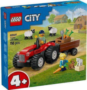 Lego City Tractor with Trailer για 4+ Ετών 116τμχ 60461