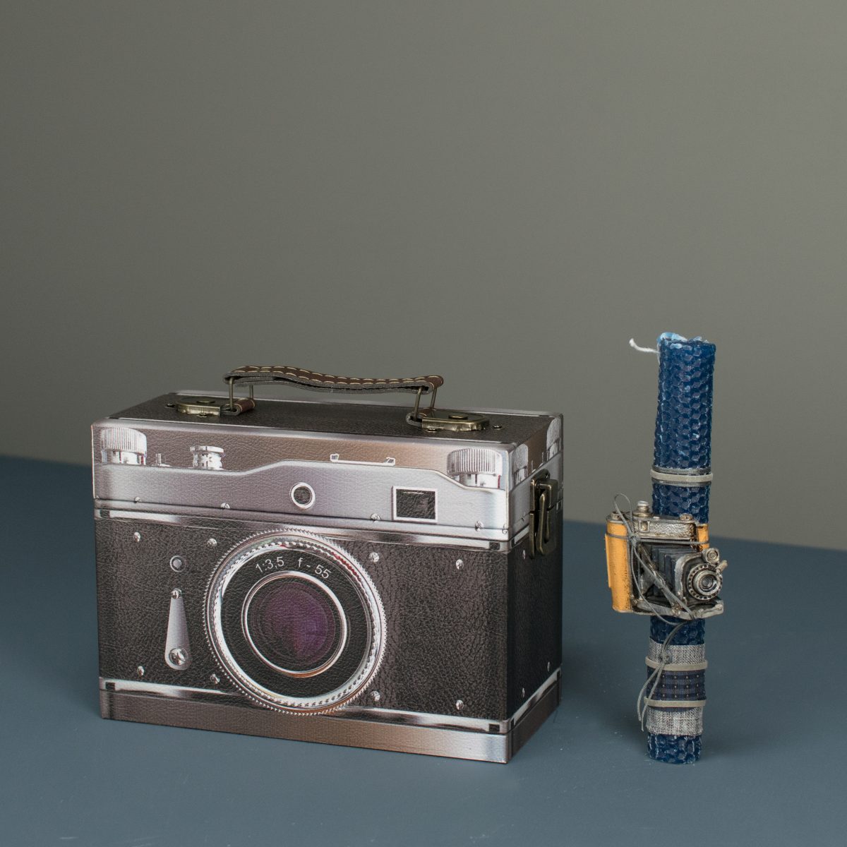 ΓΕΡΑΛΗΣ ΚΟΥΤΙ ΔΕΡΜΑΤΙΝΟ vintage 154