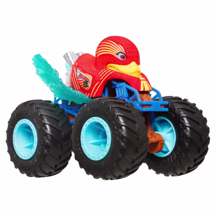 Hot Wheels Color Αυτοκινητάκι Monster Truck Duck N' Roll για 3+ Ετών JDV92