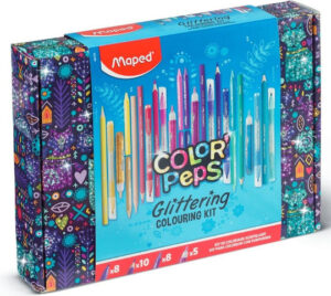 Maped Color Peps Glittering Colouring Set Σετ Ζωγραφικής με Glitter 31τμχ 984722