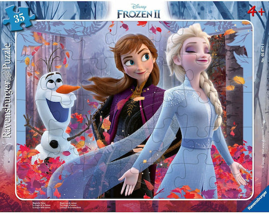 Παιδικό Puzzle Ψυχρά & Ανάποδα ΙΙ 35pcs για 4+ Ετών Ravensburger 05074 - Image 2
