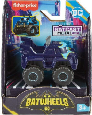 Fisher Price Αυτοκινητάκι Batwheels Buff The Bat-truck για 3+ Ετών HLM18
