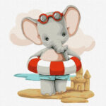 IDEYKA PAINTING BY NO. - ΑΓΑΠΗΜΕΝΟ ΚΑΛΟΚΑΙΡΙ TANYA_BONYA (KHO2391)30X30cm 304160