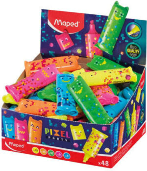 Maped Μαρκαδοράκια Υπογράμμισης Mini Pixel Διάφορα Χρώματα 743603