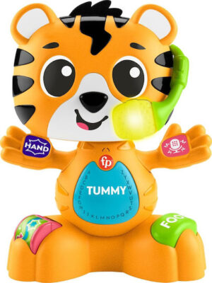 Fisher Price Ζωάκι Link Squad Τίγρης ο Τραγουδιστούλης με Μουσική και Ήχους για 9+ Μηνών HYL08