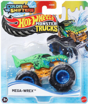 Hot Wheels Αυτοκινητάκι Monster Truck Monster Trucks Color Shifters Mega-Wrex για 3+ Ετών JDV85