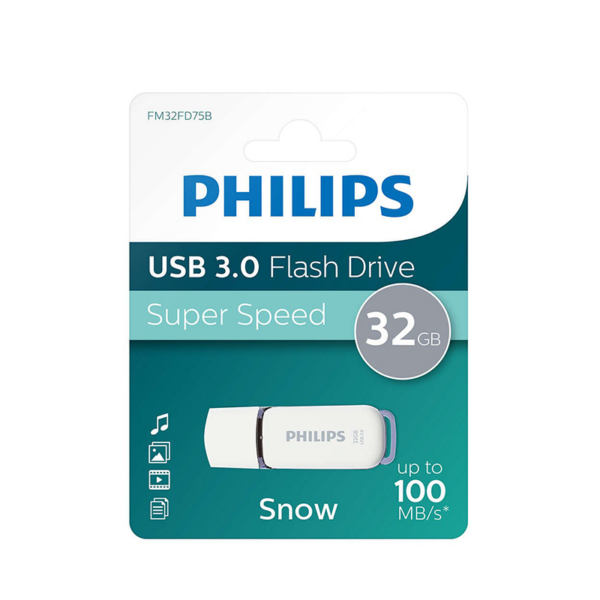 Philips USB 3.0 32GB Snow Edition Grey FM32FD75B/00