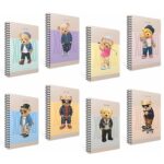 XOXO ΤΕΤΡΑΔΙΟ ΣΠΙΡΑΛ Α4 (21Χ29,7) 3Θ ΔΙΑΦΟΡΑ ΣΧΕΔΙΑ 3-56-52