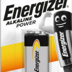 Energizer Power Αλκαλική Μπαταρία 9V 1τμχ 9V-9B-6LR61